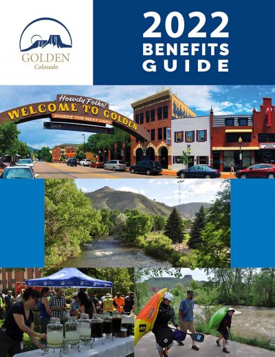 2022 Golden Benefits Guide front cover