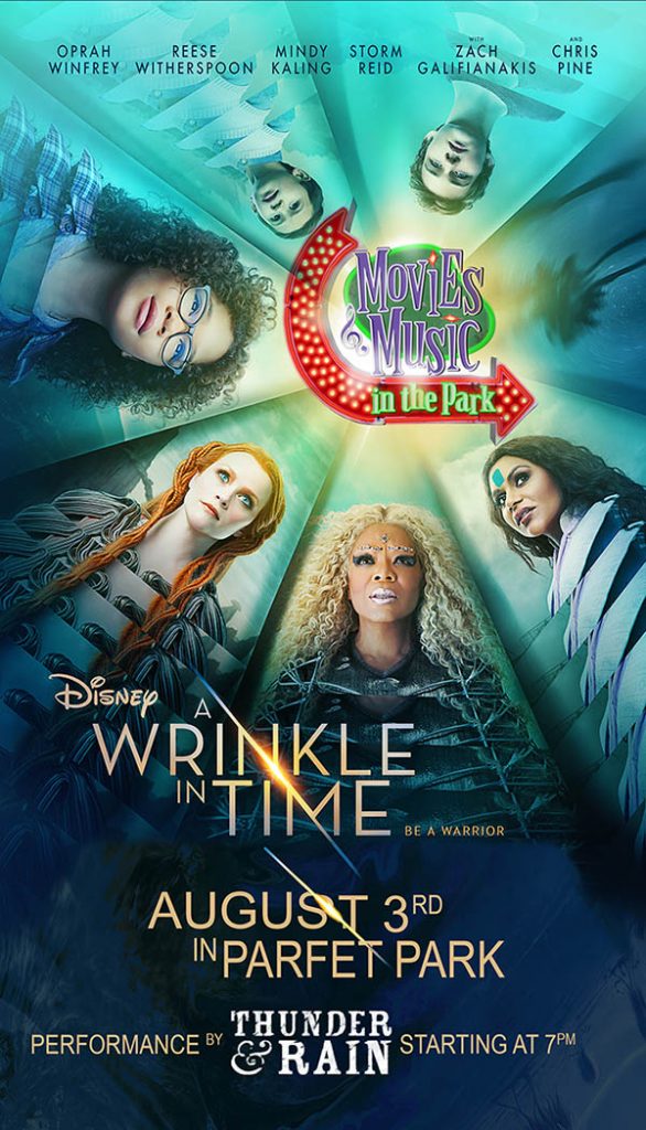 A Wrinkle in Time with music by Thunder & Rain