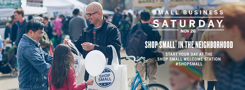 Small Business Saturday - Nov. 26