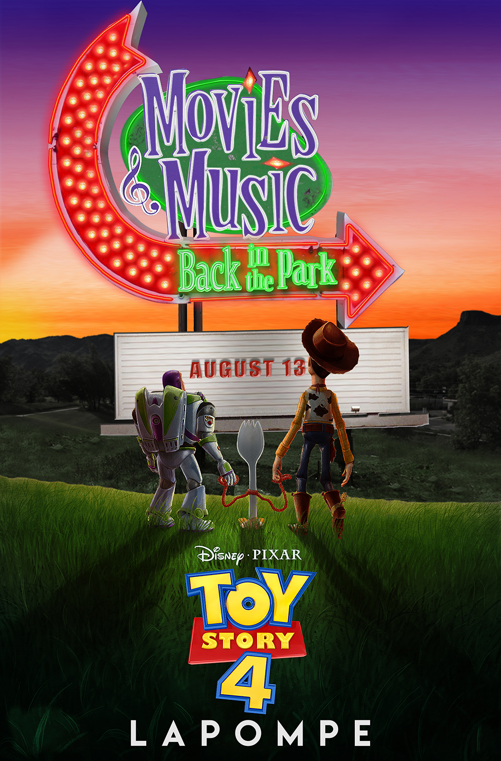 Toy Story 4 with La Pompe