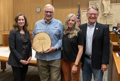 Trout Unlimited receive their Sustainability Award
