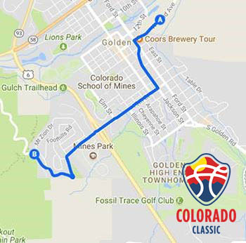 Colorado Classic 2018 map