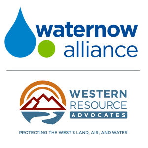 WaterNow Alliance and Western Resource logos
